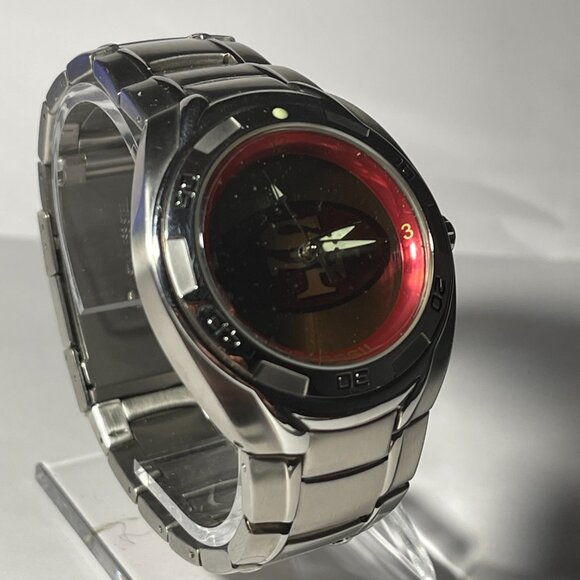 San Francisco 49ers NFL Stainless-Steel Kaleido Watch by Fossil NEW (RARE) - Picture 5 of 7